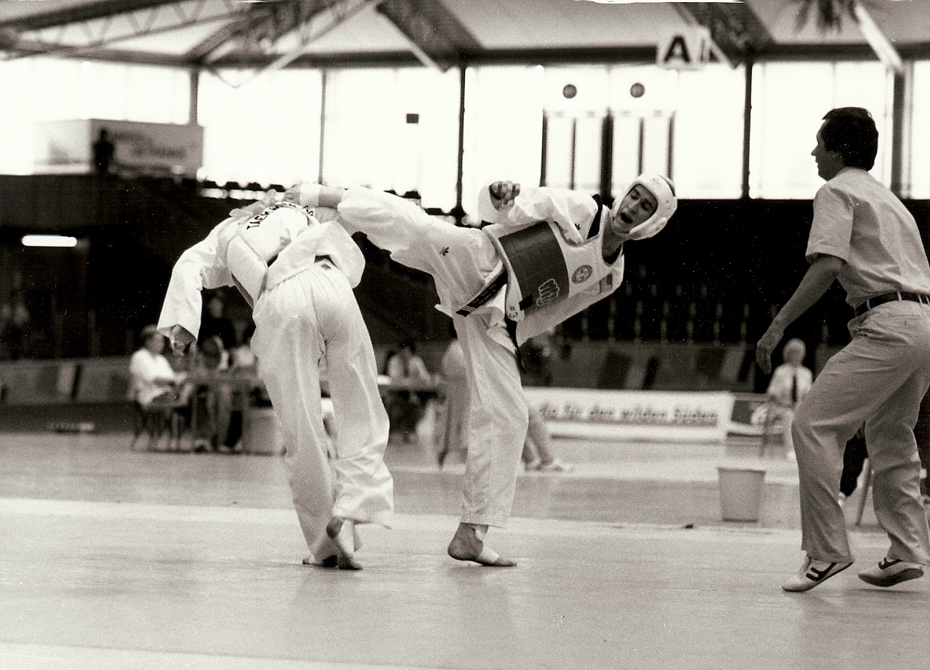Grand Master Cooley competing at the 3rd World Games Karlsruhe, Germany – July 1989